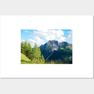 Scenery on Sella di Rioda Posters and Art